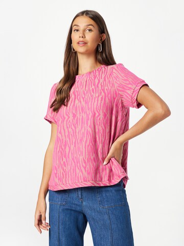 T-shirt Summery Copenhagen en rose : devant