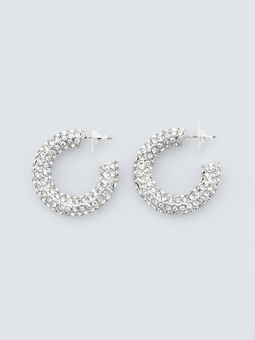 Boucles d'oreilles 'Jill' LeGer by Lena Gercke en argent : devant