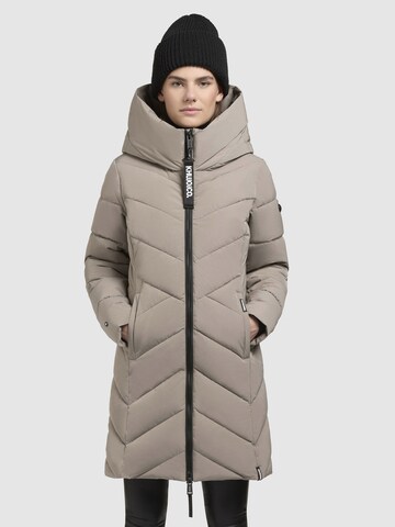 khujo - Sobretudo de inverno ' DARKA2 ' em bege: frente
