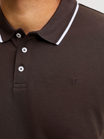 Jack & Jones Plus Shirt in Brown