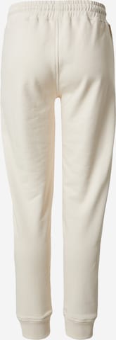 ABOUT YOU x Kingsley Coman Tapered Trousers 'Lio' in White