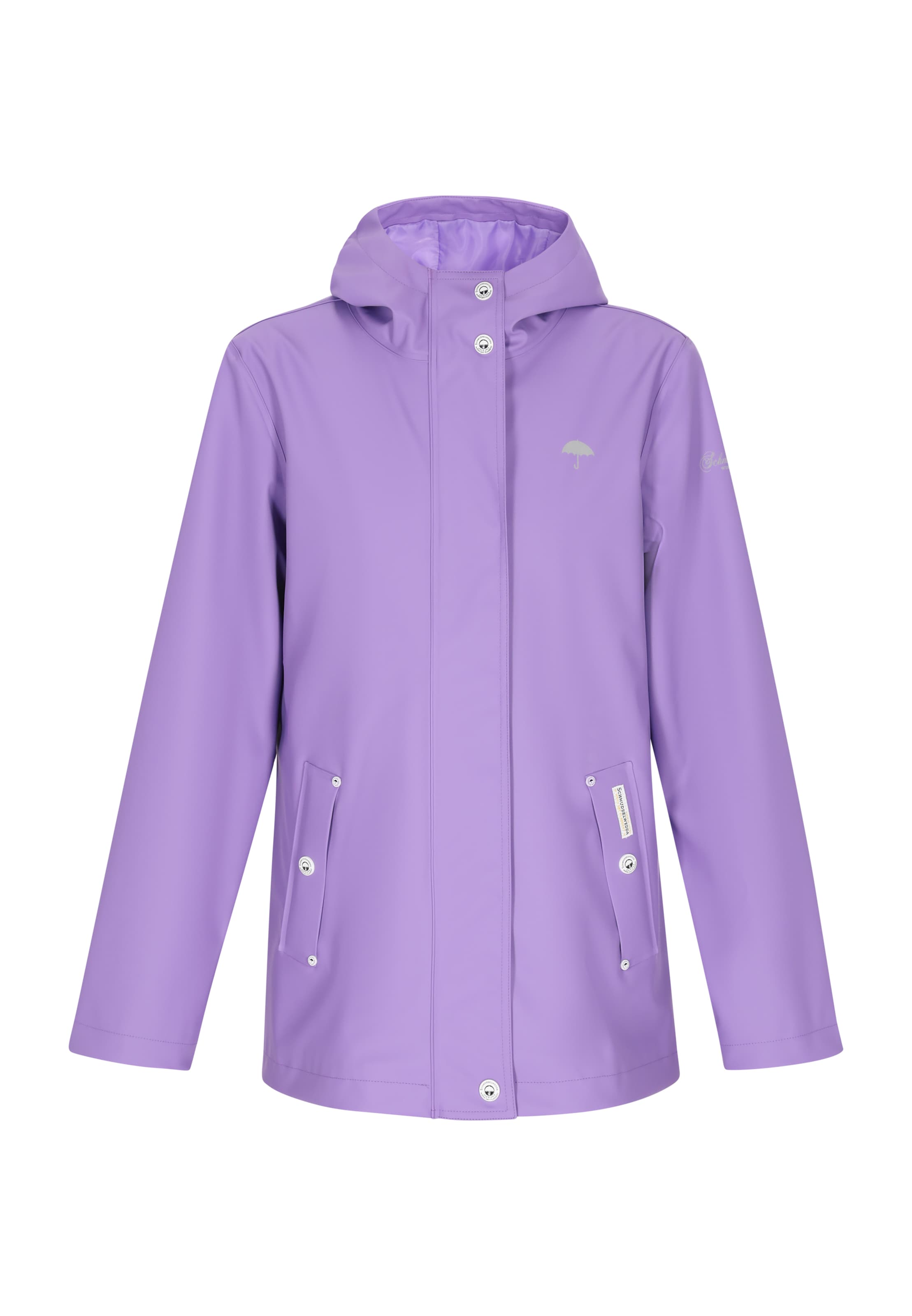 Schmuddelwedda Функционално яке в лилав: отпред