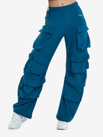 Winshape Loosefit Urheiluhousut ' CP101C ' värissä vihreä: etupuoli