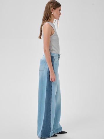 My Essential Wardrobe - Pierna ancha Vaquero 'Lise' en azul