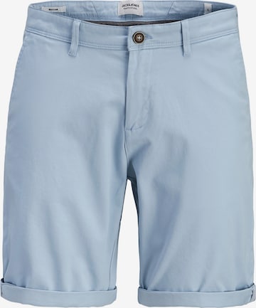 JACK & JONES Chino Pants 'JJIBOWIE' in Blue: front