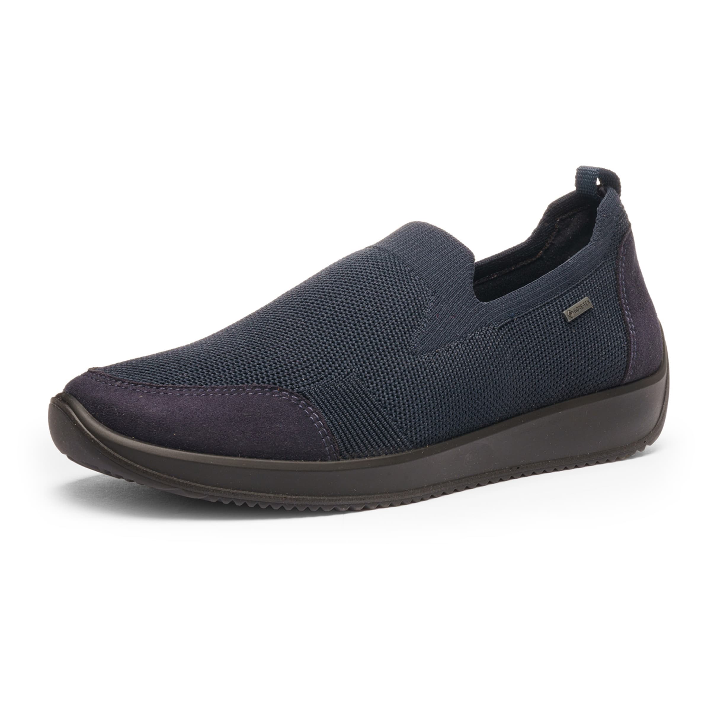 ARA Slip On 'Fusion4' in Blau: Vorderseite