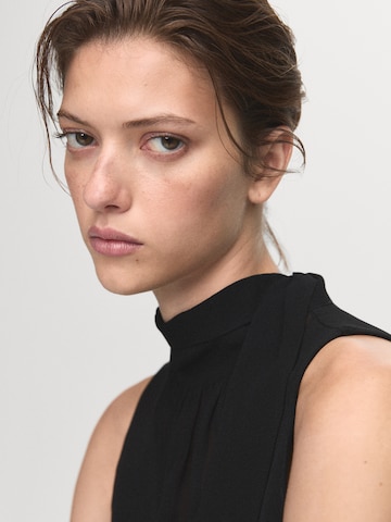 MANGO Jurk 'Becca' in Zwart
