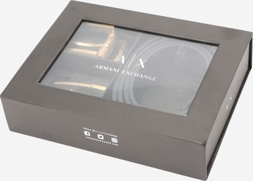 ARMANI EXCHANGE Bælte i sort: forside