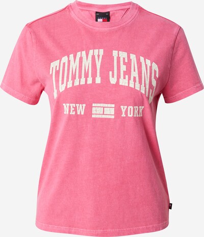 Tommy Jeans Tričko 'Varsity' - ružová / biela, Produkt