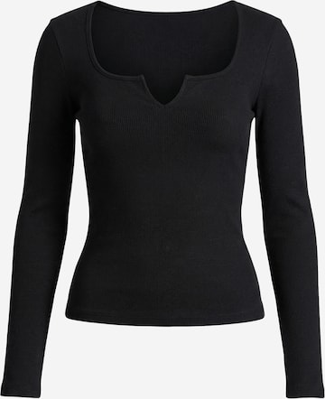 juoda studioselect Marškinėliai 'Mona': priekis