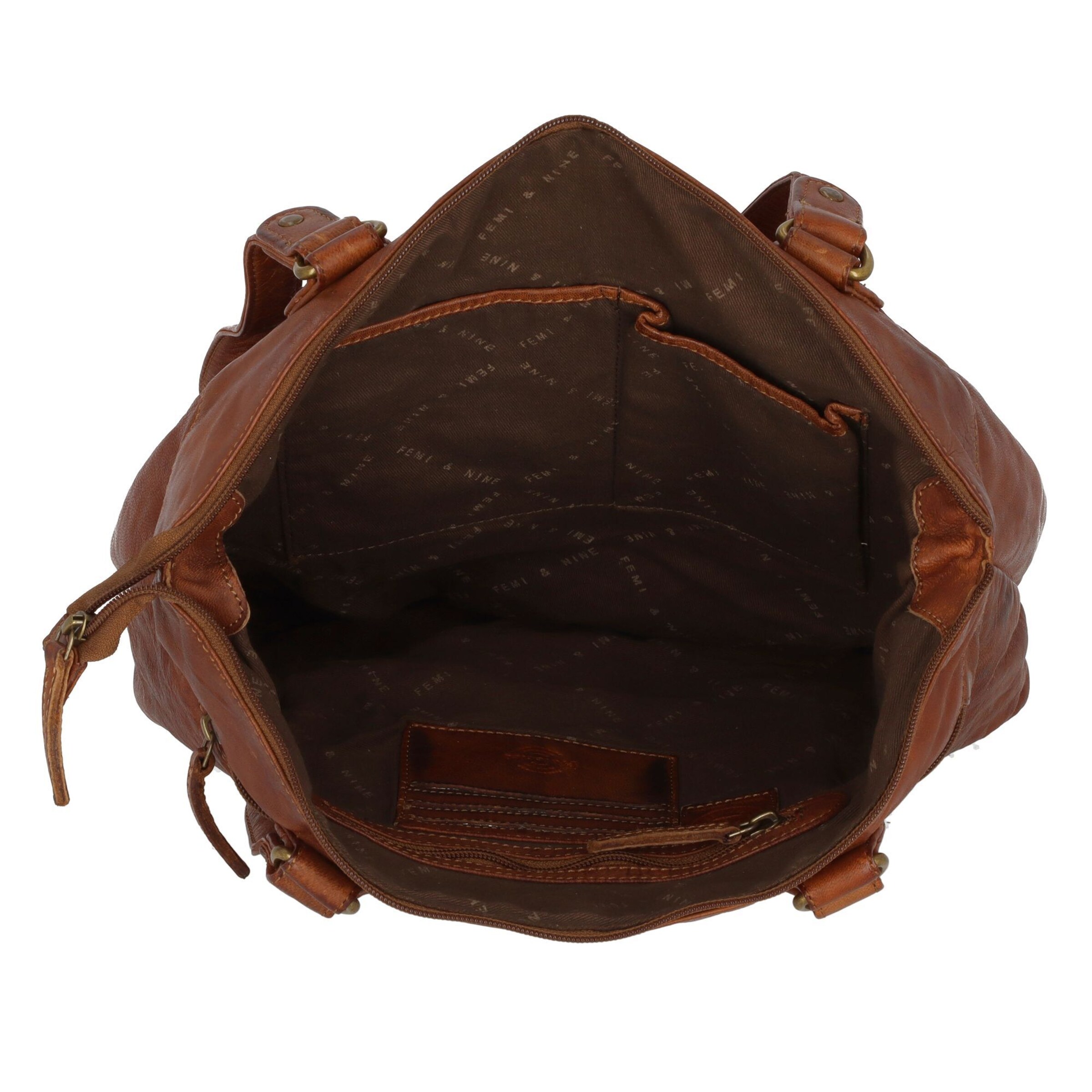 Sac bandoulière 'Femi & Nine' Greenland Nature en marron