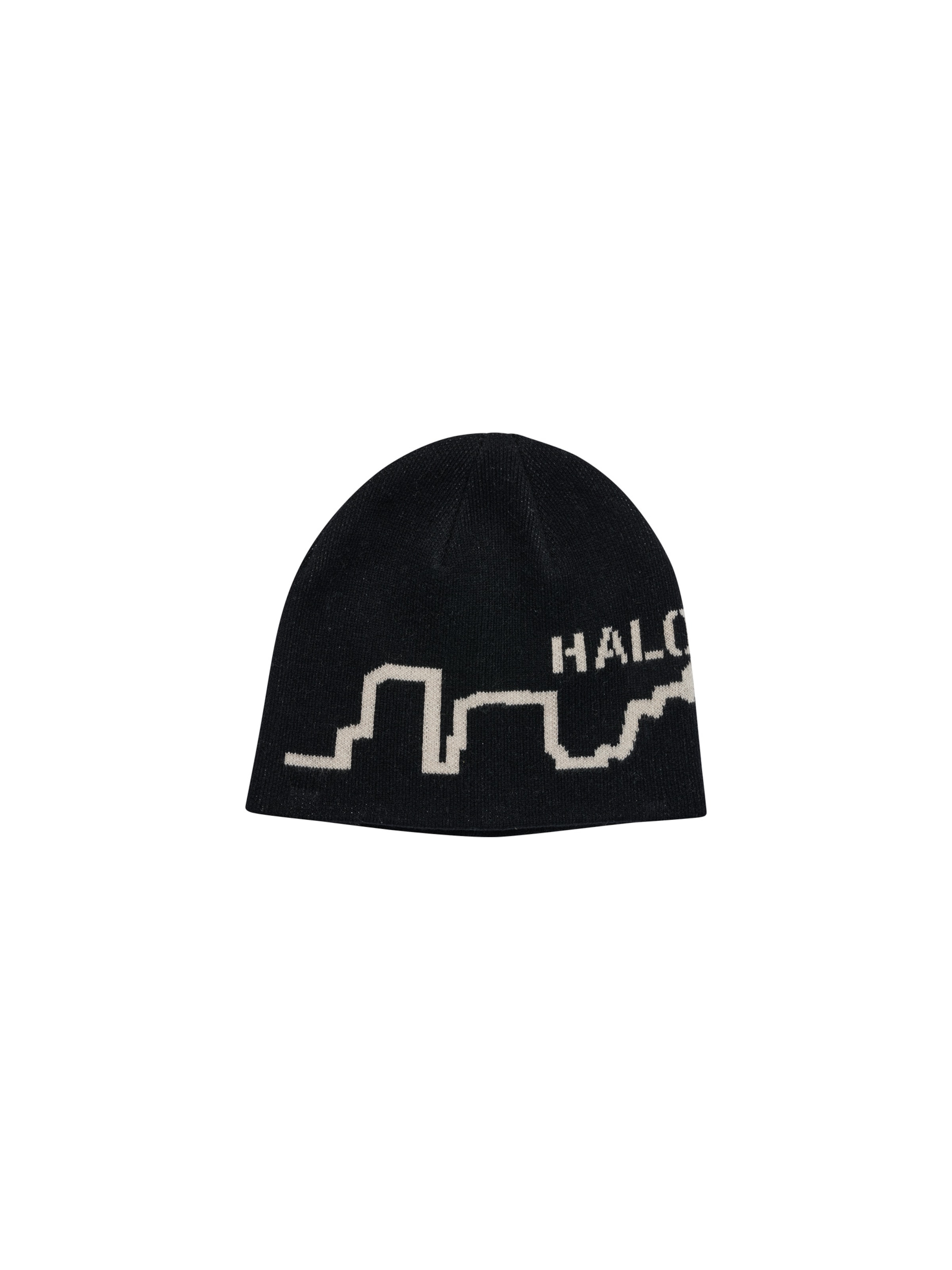 HALO Beanie in Black: front