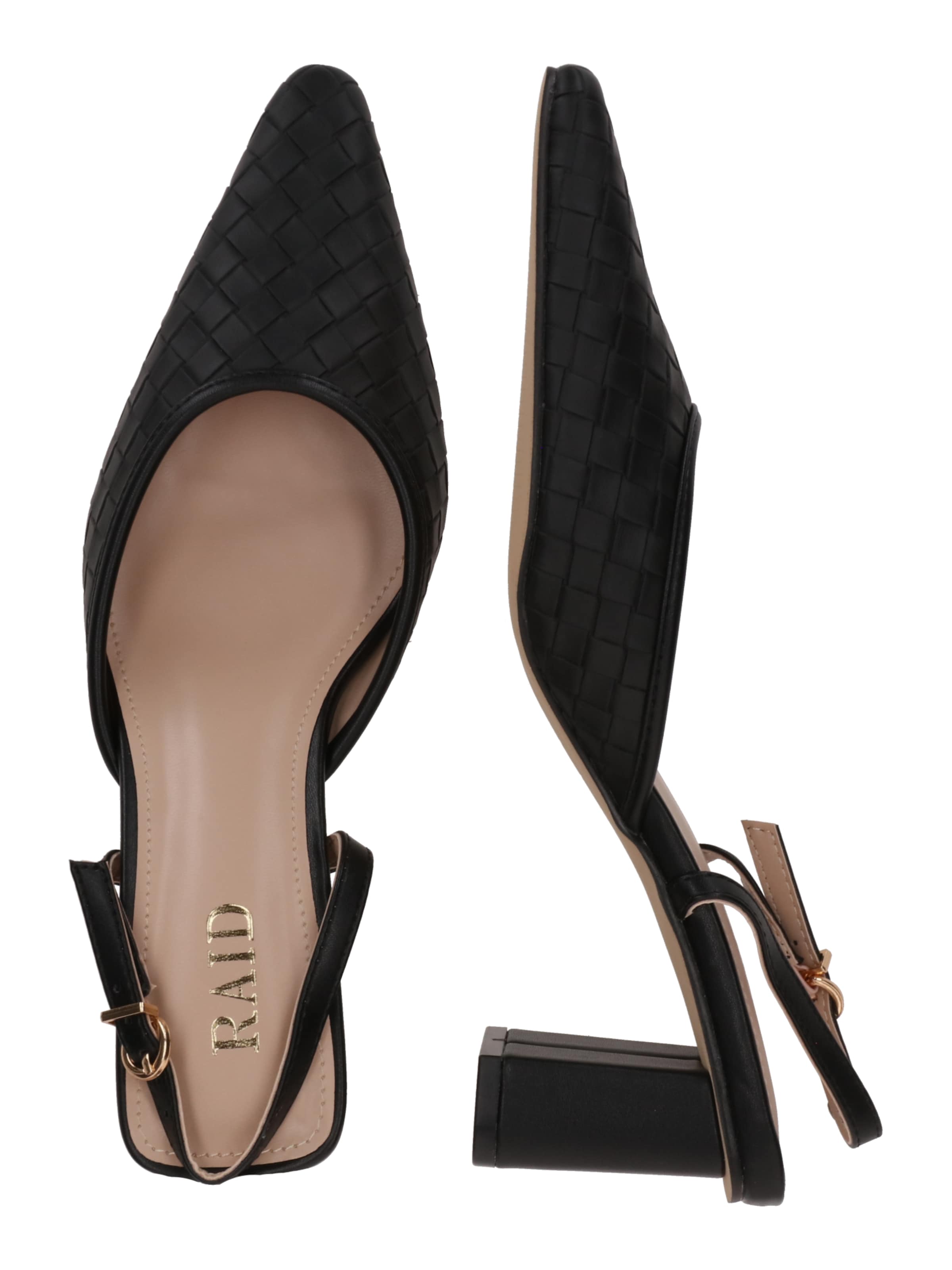 Raid Лодочки с открытой пяткой 'AJORE' в Черный