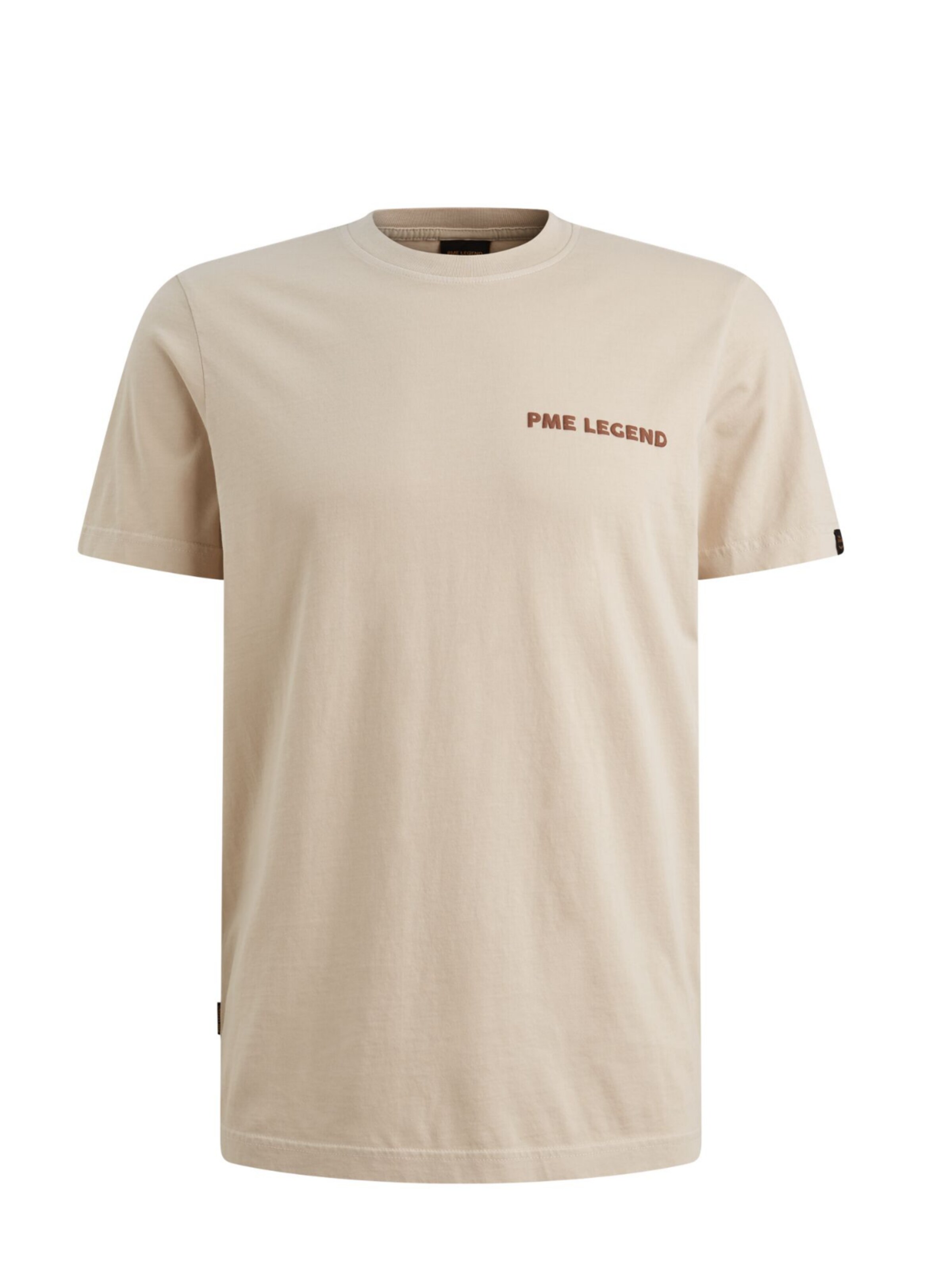 T-shirt 'PME Legend - Heren t-shirt' Pme-Legend en beige : devant
