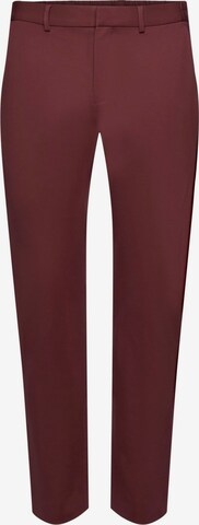 Pantalon chino ESPRIT en rouge : devant