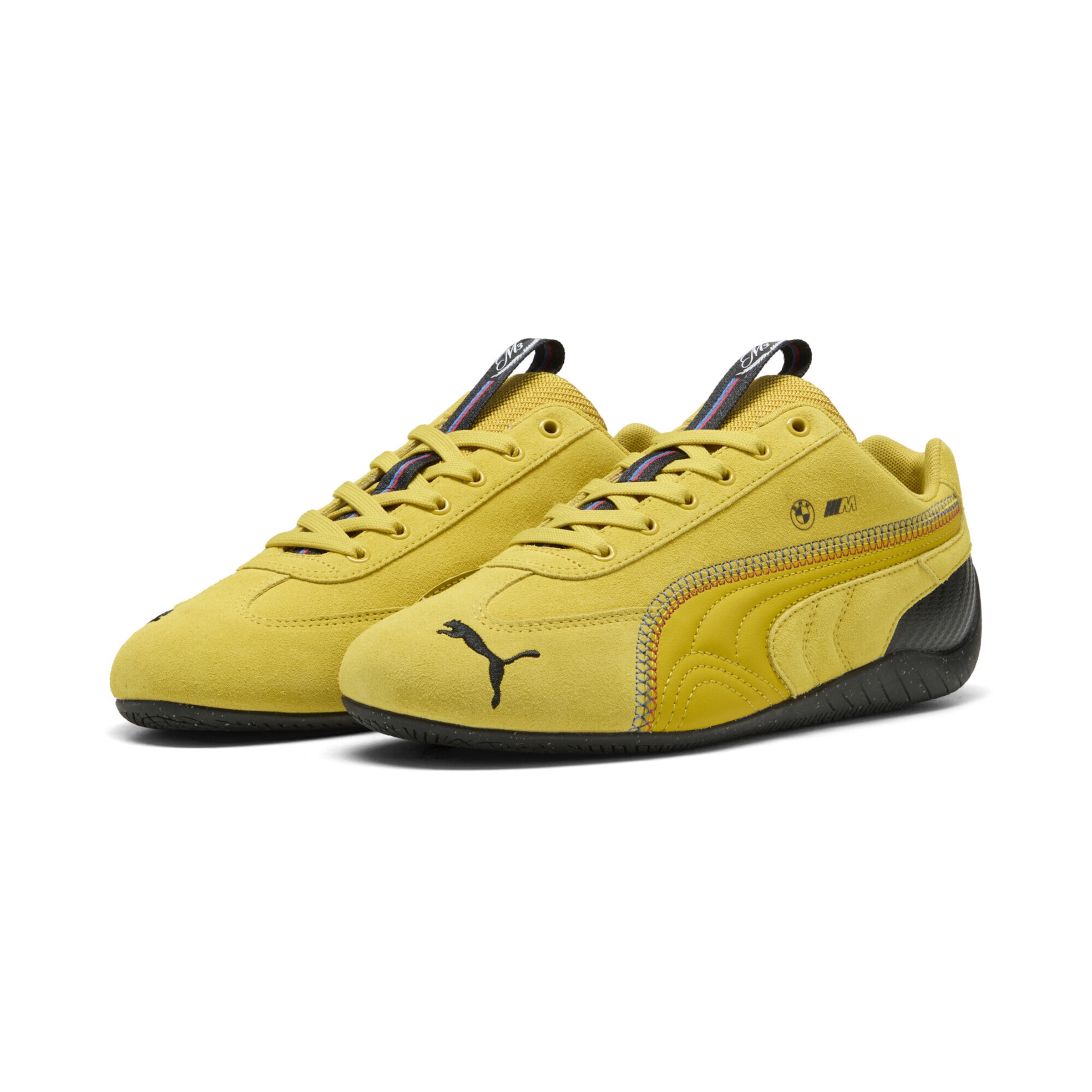 PUMA Sportschoen 'BMW M Motorsport M3 40Yrs Speedcat' in Geel