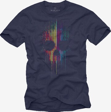 MAKAYA Shirt in Blue: front