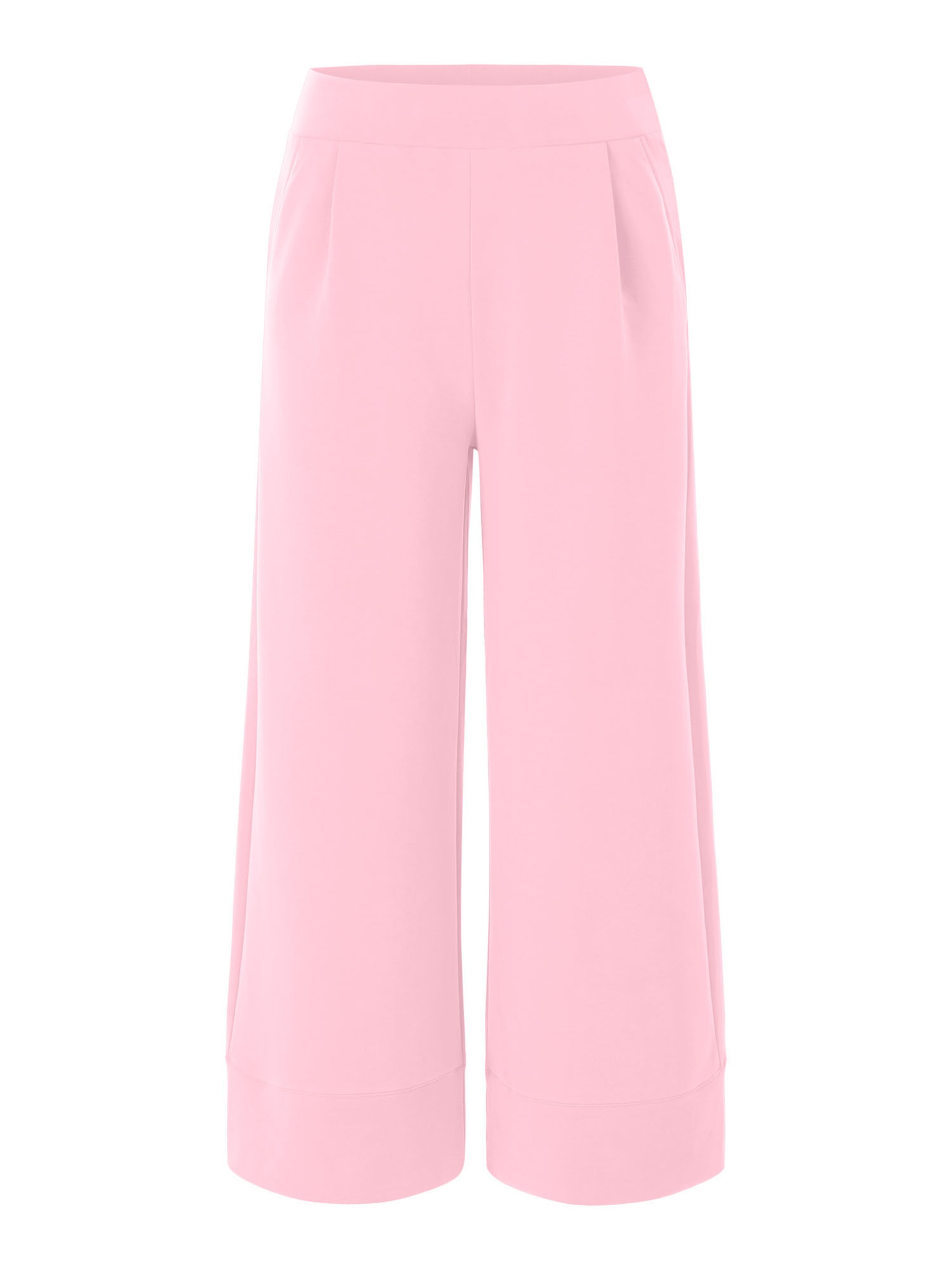 Rich & Royal Bukser med lægfolder i pink: forside