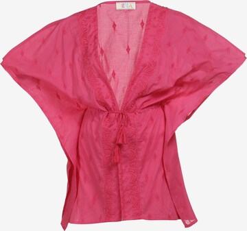 Kimono IZIA en rose : devant