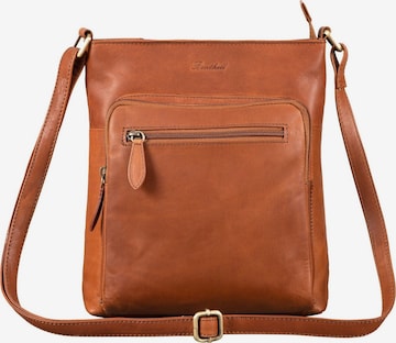 Benthill Umhängetasche in Braun: Vorderseite
