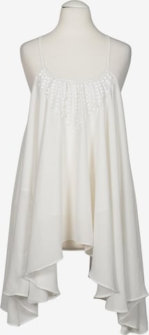 Forever Unique Bluse XXXS-XXS in Weiß: Vorderseite