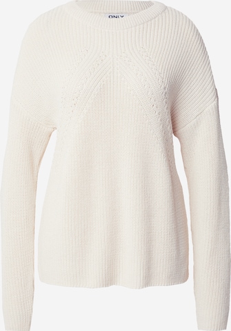 Pullover 'BELLA' di ONLY in beige: frontale