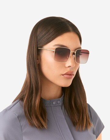 HAWKERS Sunglasses 'Iris' in Gold: front