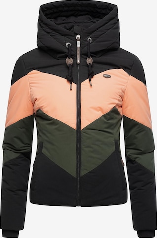 Ragwear Performance Jacket 'Novva' in Orange: front