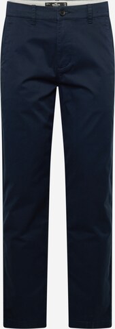 HOLLISTER Štandardný strih Chino nohavice - Modrá: predná strana