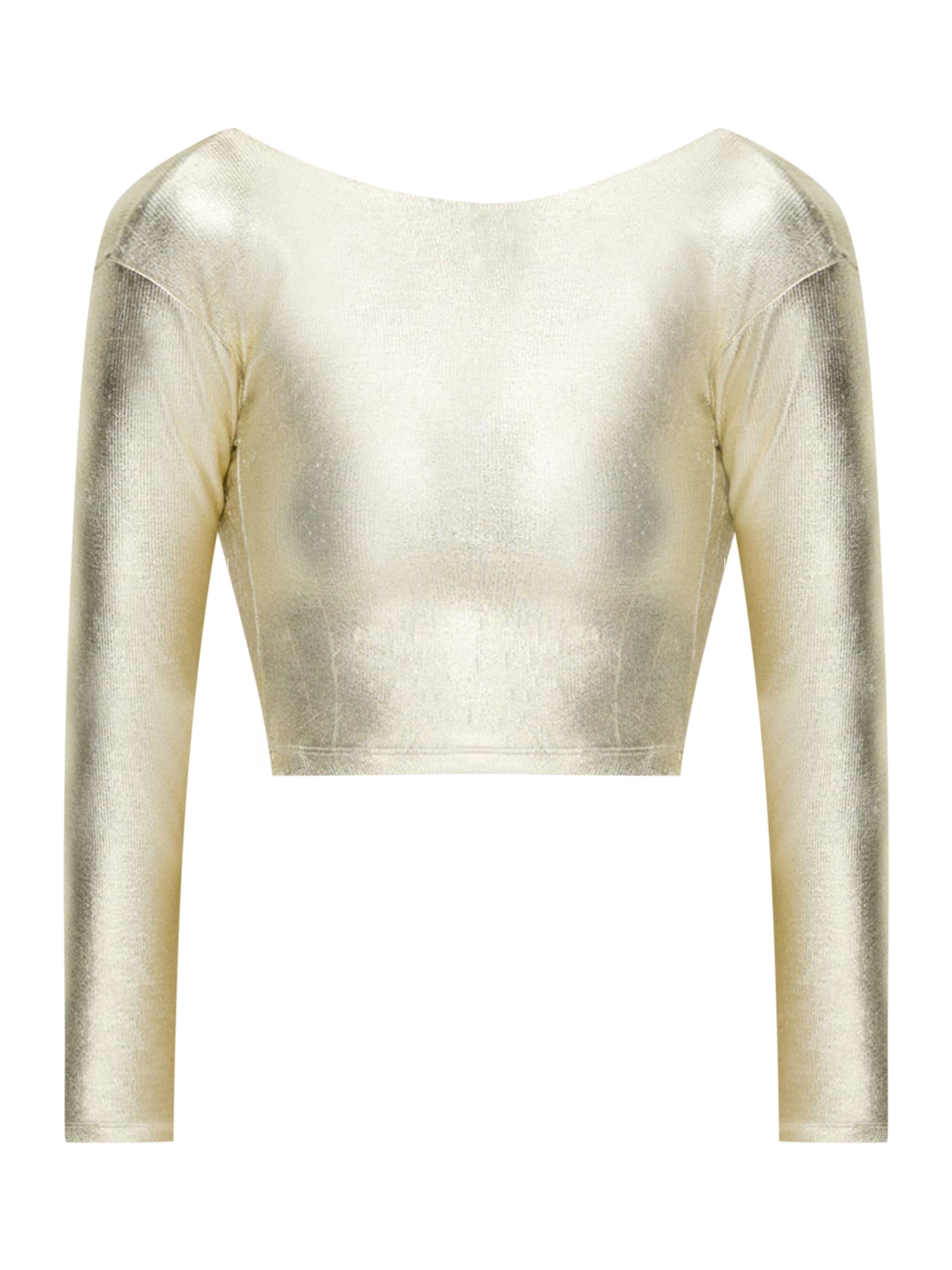 No Matter What Shirt in Goud: voorkant