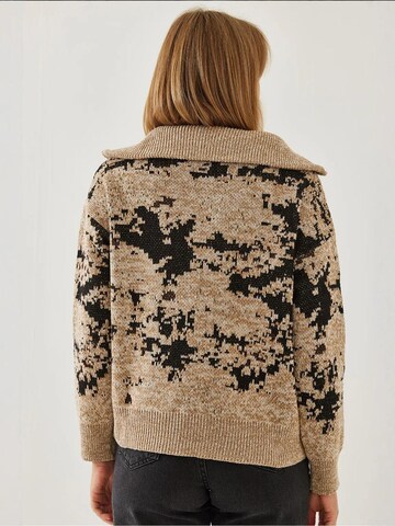 Bianco Lucci Pullover in Beige
