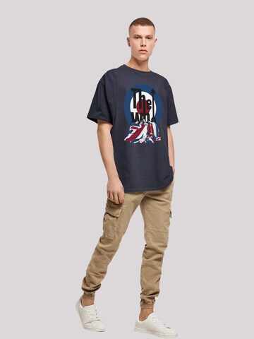 T-Shirt 'The Who Flag Blanket' F4NT4STIC en bleu