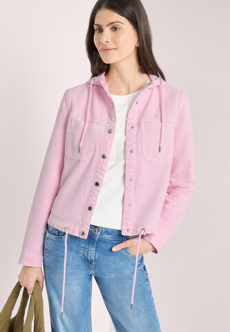 CECIL Between-Season Jacket in Pink: front