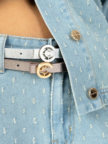 Coster Copenhagen - Cintos ' Small ' em prata: frente