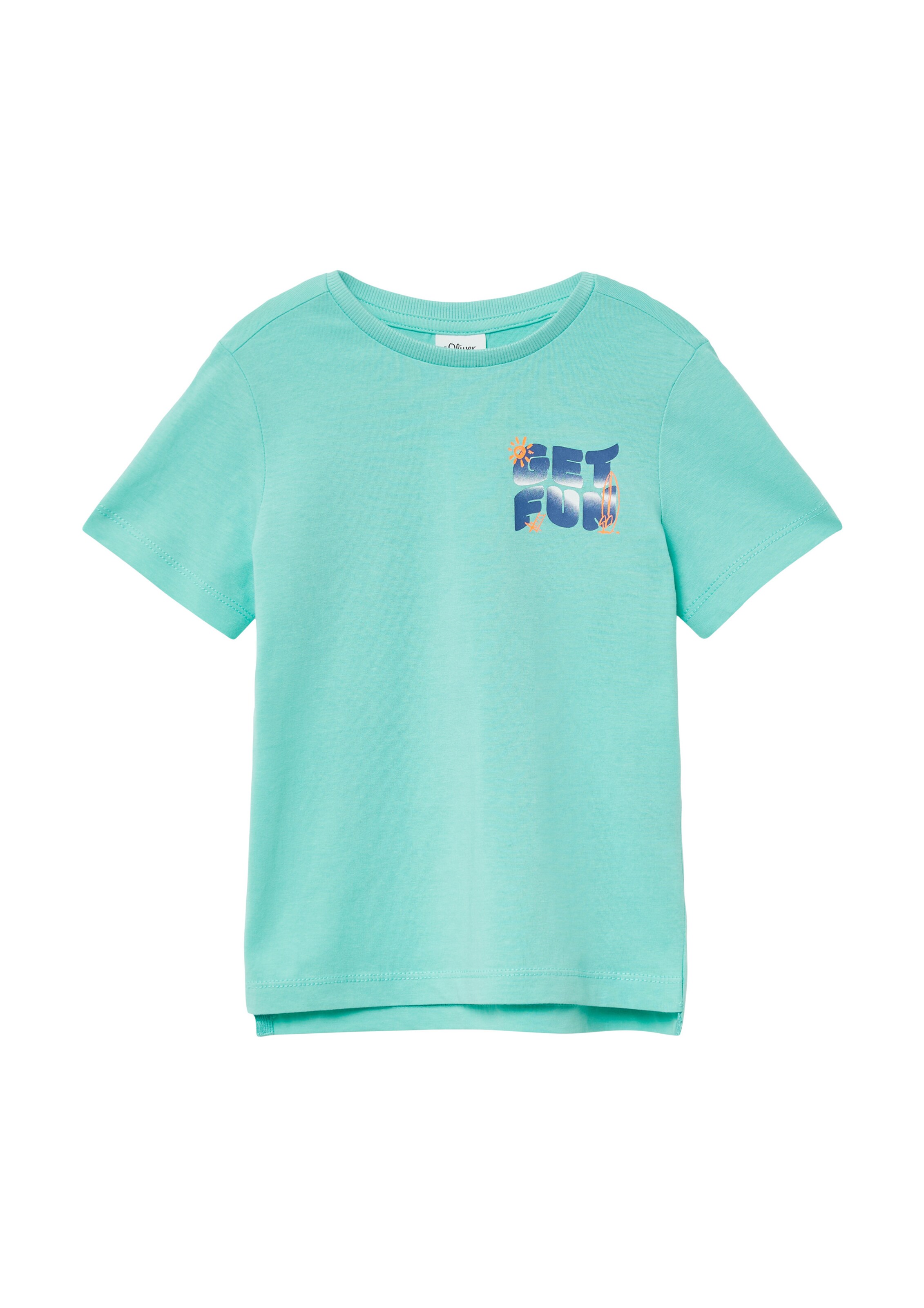 s.Oliver Shirt in Blauw: voorkant