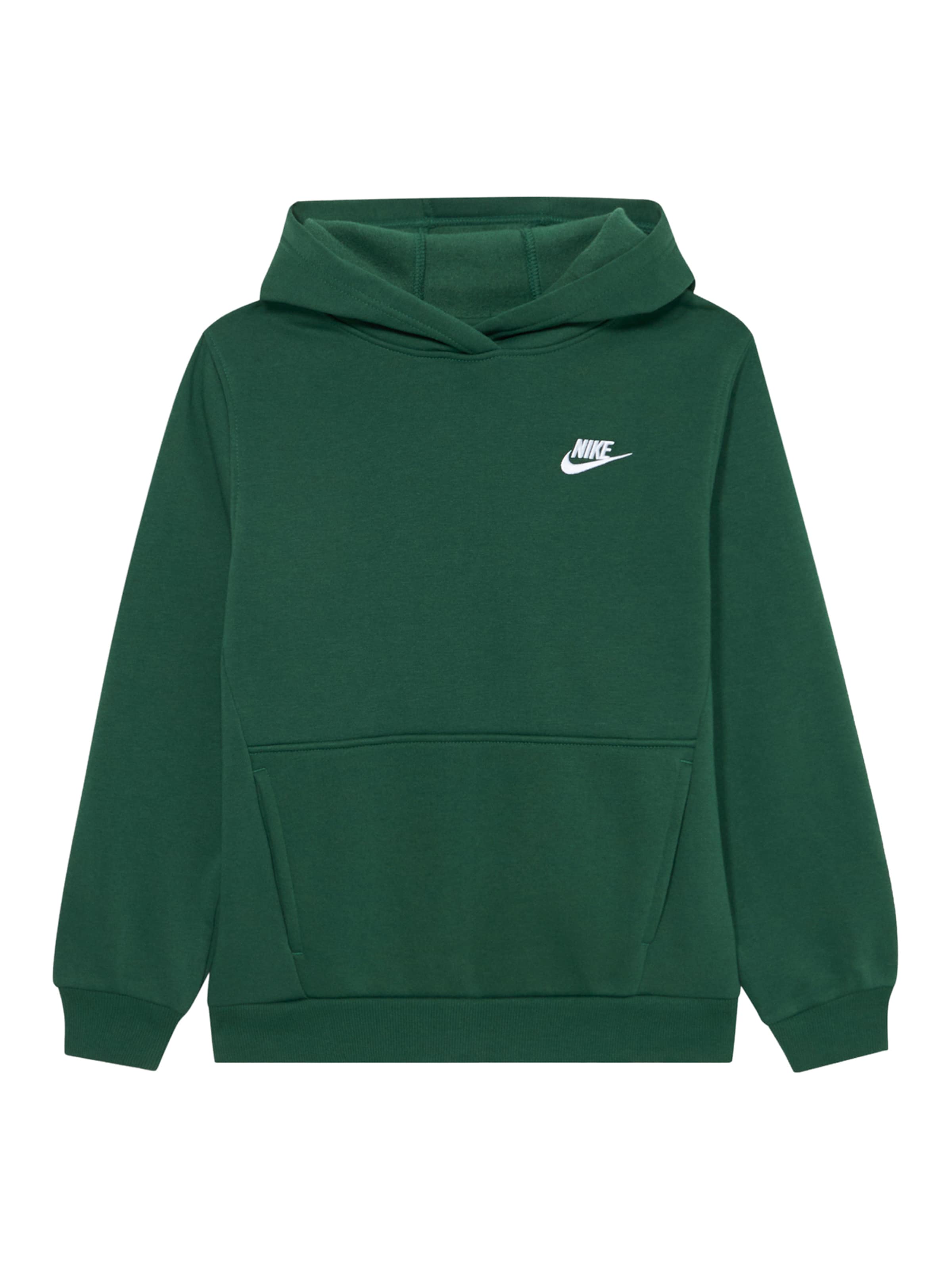 zaļš Nike Sportswear Sportisks džemperis 'Club Fleece': no priekšpuses