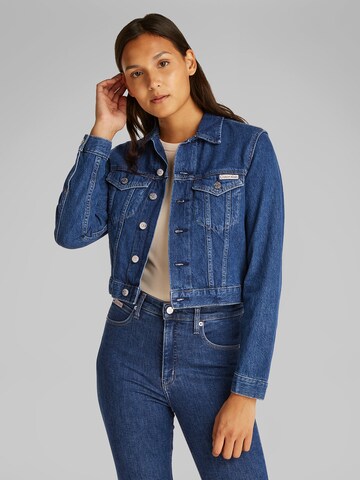 Geacă de primăvară-toamnă '90'S' de la Calvin Klein Jeans pe albastru: față