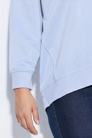 Ulla Popken Sweatshirt in Blue