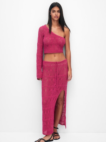 Pull&Bear Rok in Roze