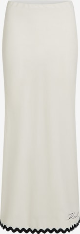 Karl LagerfeldSuknja - bež boja: prednji dio