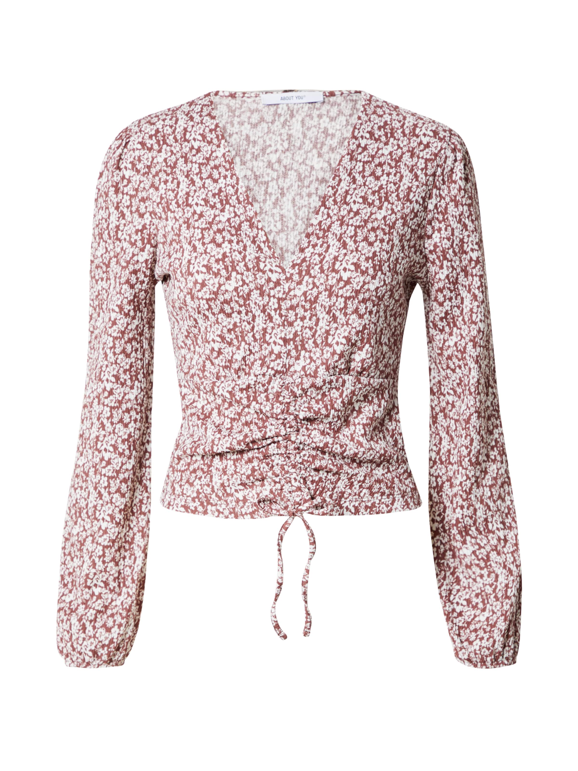 ABOUT YOU Tričko 'Danai' – hnědá: přední strana