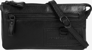 Spikes & Sparrow - Bolso de hombro 'CROSS BODY MINI' en negro: frente