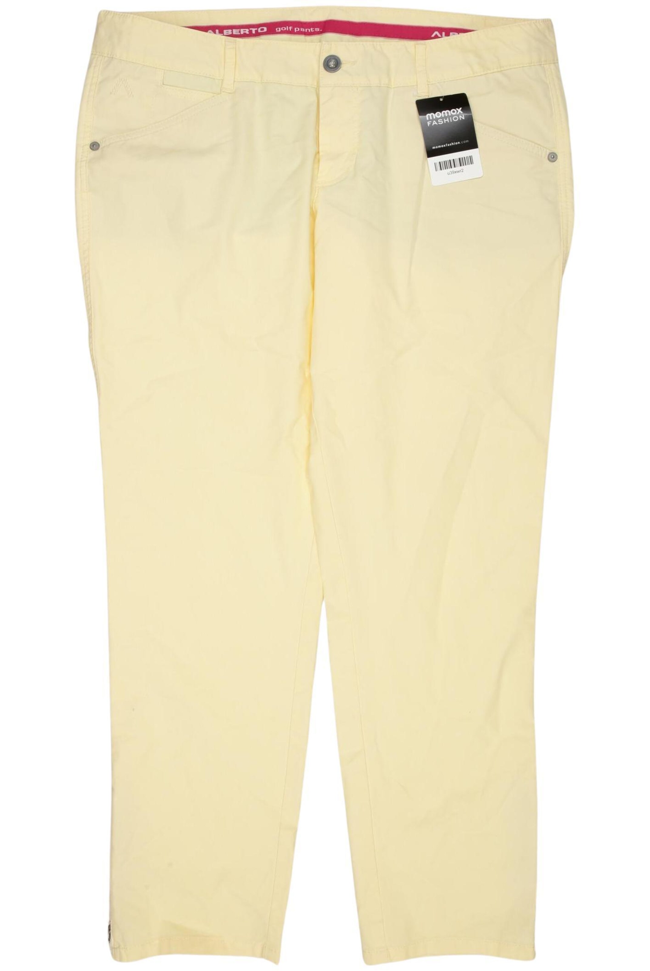 Alberto Pants in XL in Yellow: front
