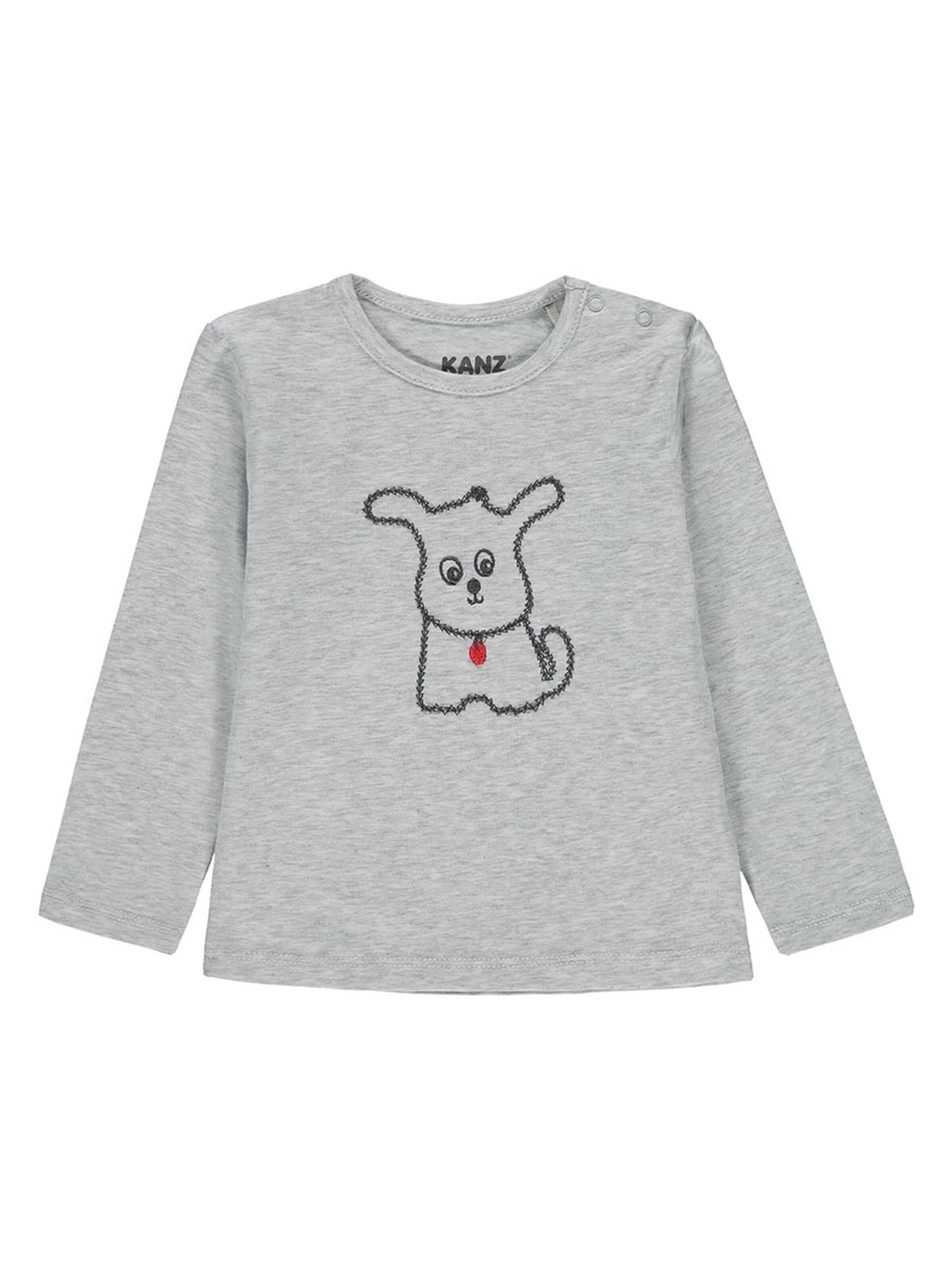 KANZ Shirt in Grey: front
