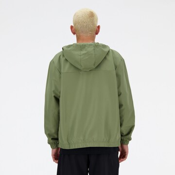 Veste mi-saison 'Iconic Collegiate' new balance en vert