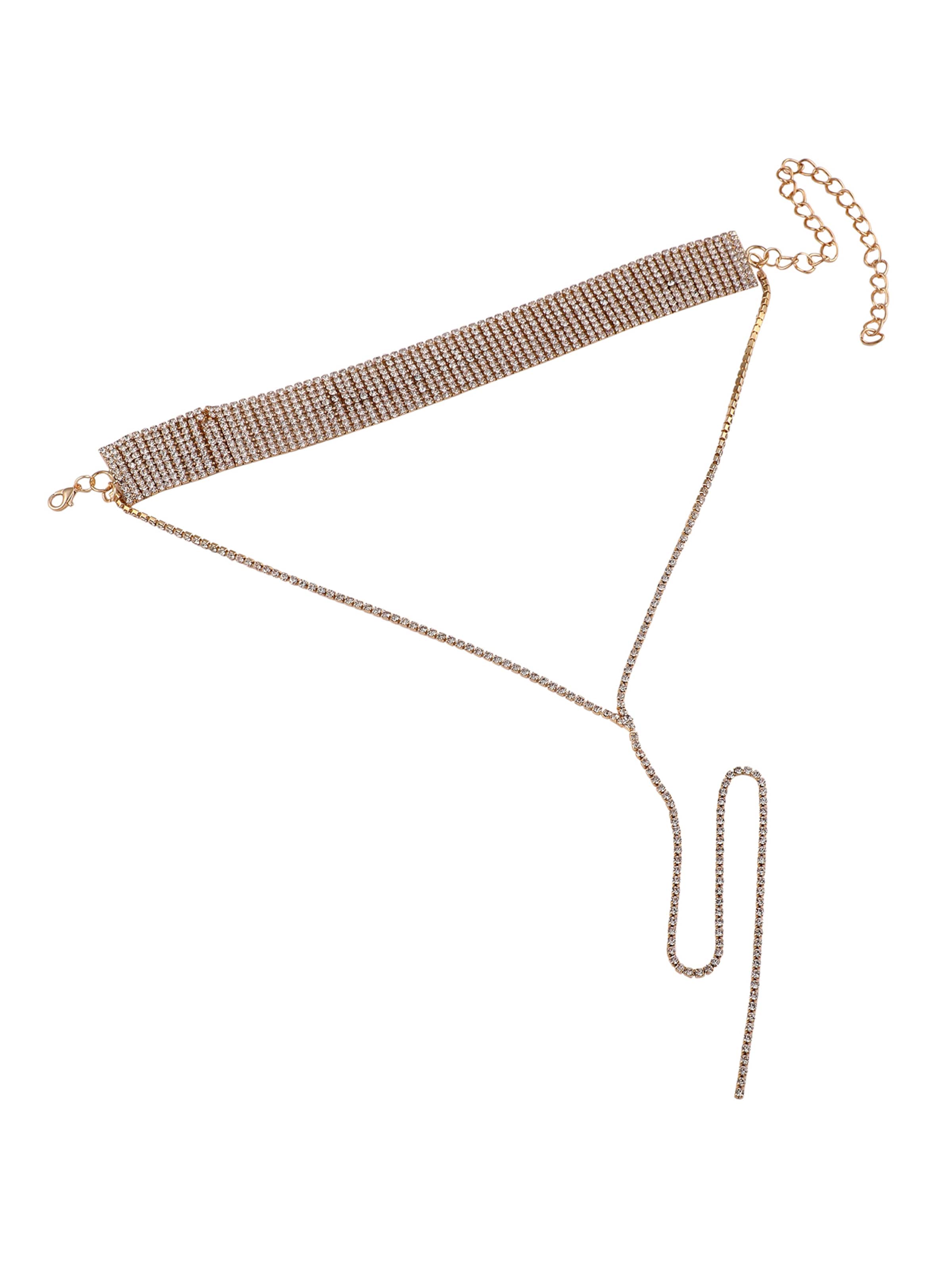 SOHI Retiazka 'Rowena' - Strieborná: predná strana