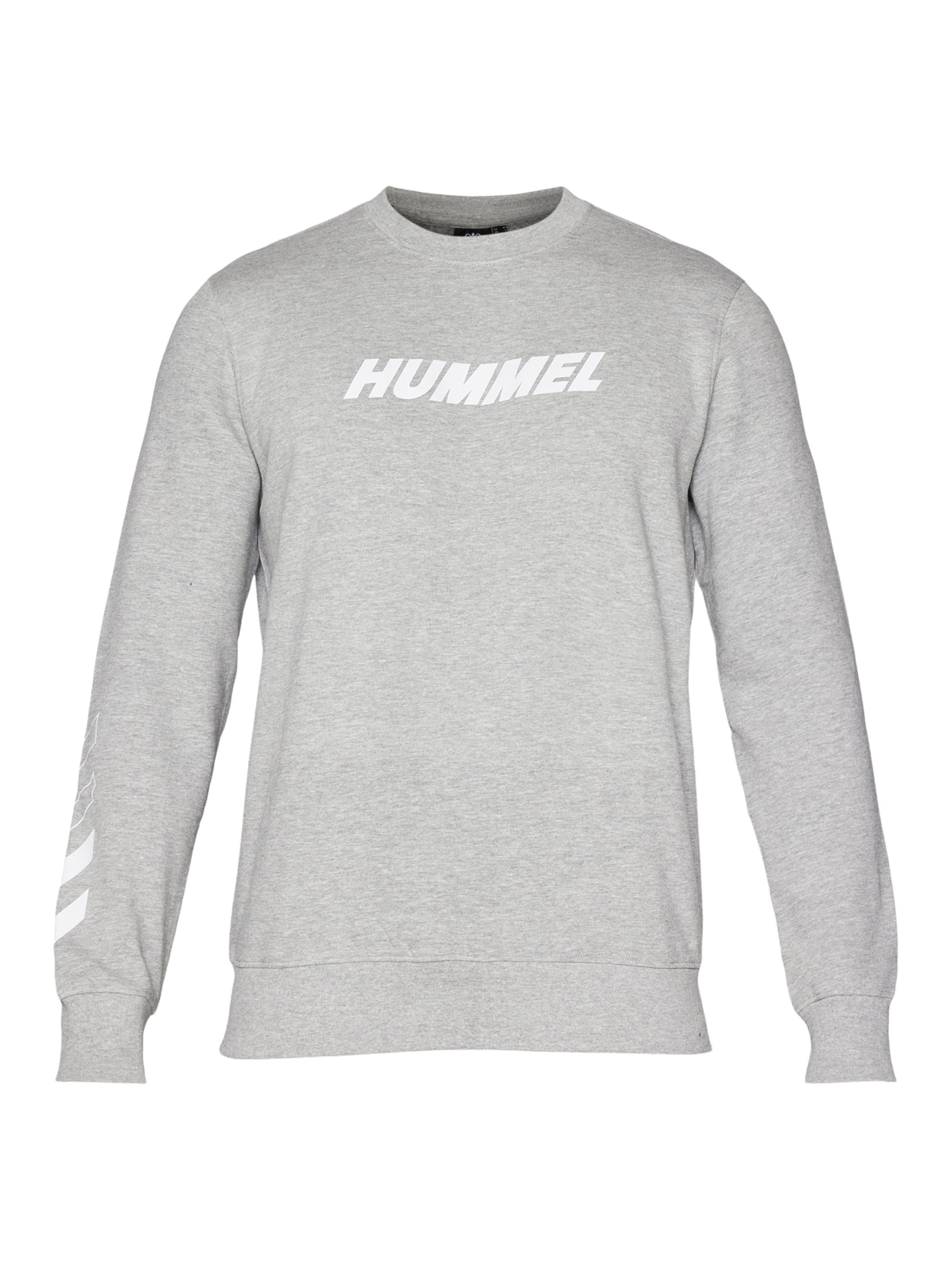 Hummel Sports sweatshirt 'ELEMENTAL' in Grey: front