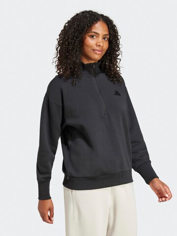 ADIDAS SPORTSWEAR Αθλητική μπλούζα φούτερ 'ALL SZN' σε μαύρο