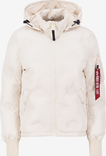 ALPHA INDUSTRIES Chaqueta de invierno en beige / crema / blanco, Vista del producto