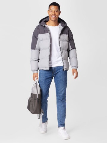 INDICODE JEANS Between-Season Jacket 'Danix' in Grey